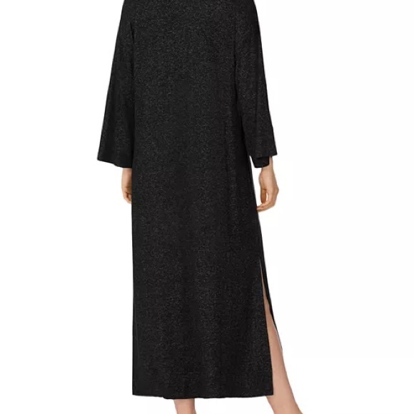 NWT Donna Karen Sweater Knit Caftan Sleep Shirt Night Gown Lounge Wear Sz XL - Picture 2 of 9